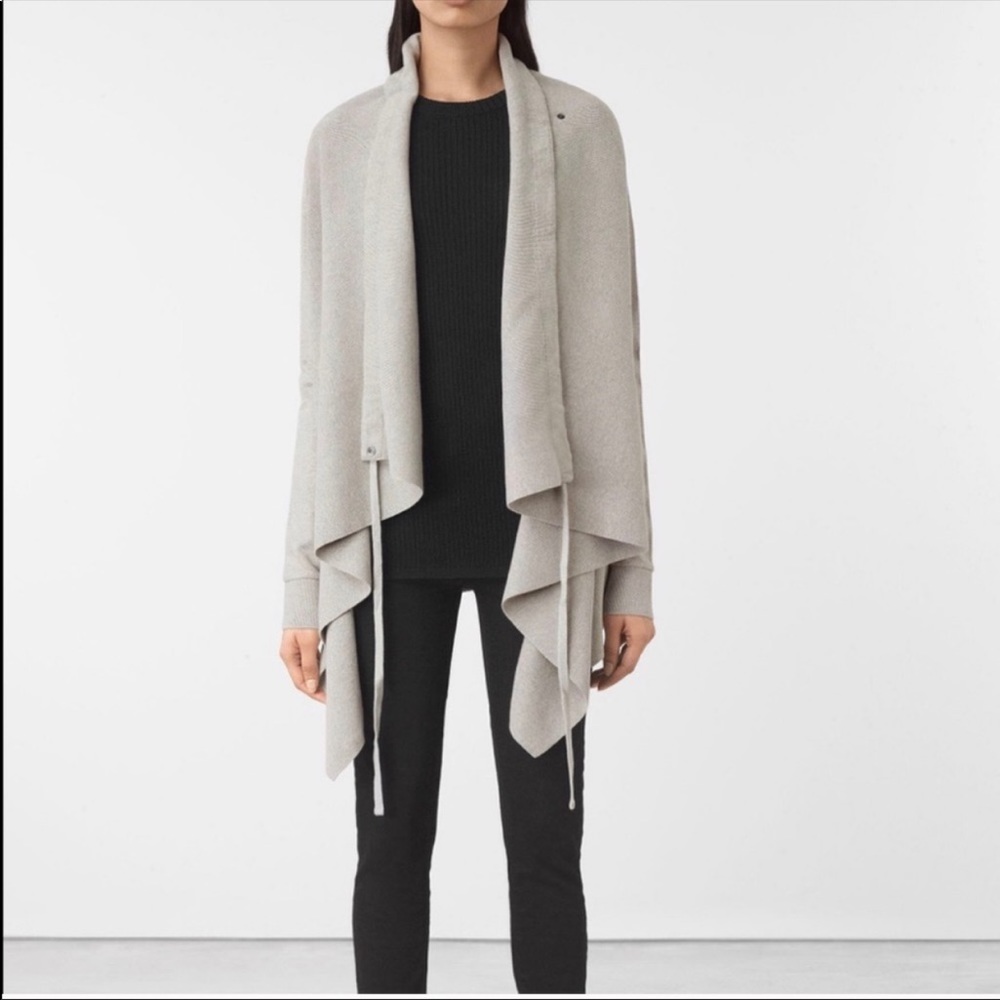 Allsaints drape sweat jacket ☀️